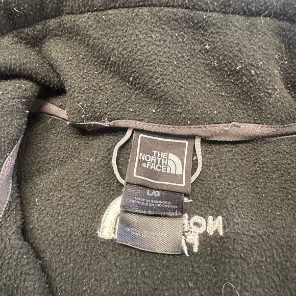 The North Face Black Womens Large Long Sleeve Full Zip Mock Neck Fleece Jacket - Picture 5 of 10